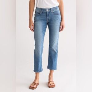 Lucky Brand jeans Sweet Crop Blue Relaxed Classic Style timeless normcore 10